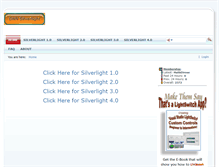 Tablet Screenshot of dnnsilverlight.adefwebserver.com